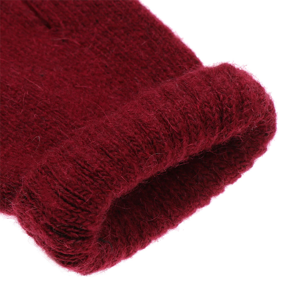 (1 Paar) Damen Handschuhe Winter Accessoire (One Size) - Schwarz
