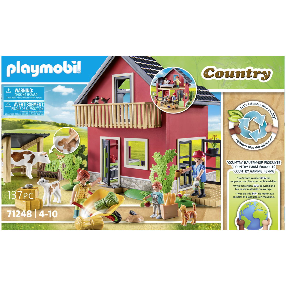 PLAYMOBILPLAYMOBIL   Country 71248 Bauernhaus