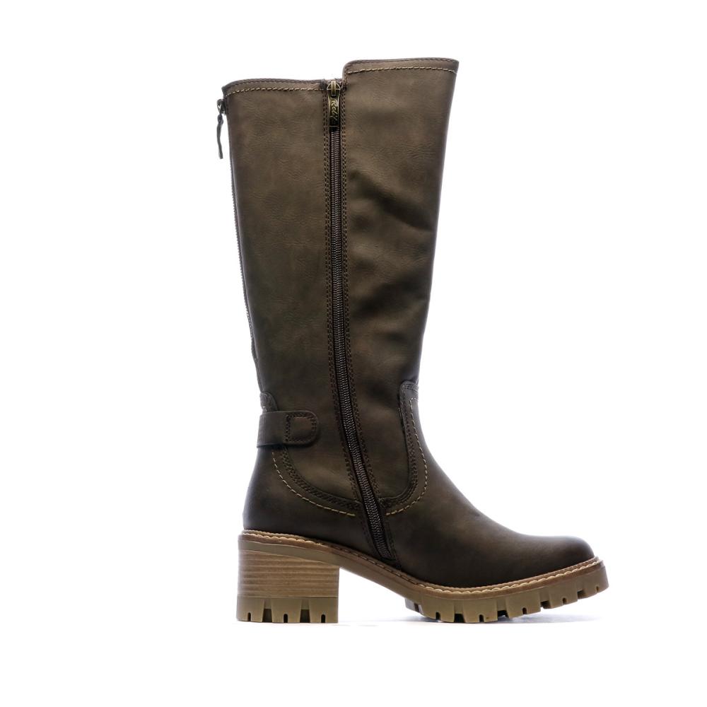 Relife Bottes Marron foncé Femme Relife Jirlotte