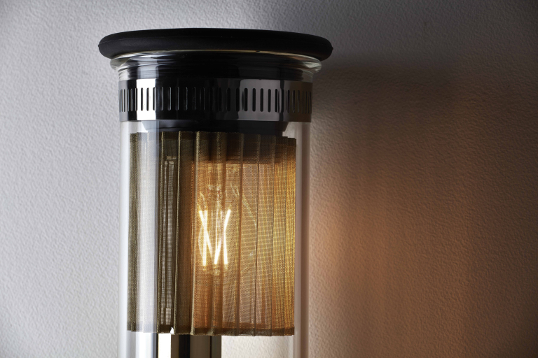 DCW éditions In The Tube 100-500 wandlamp zilver