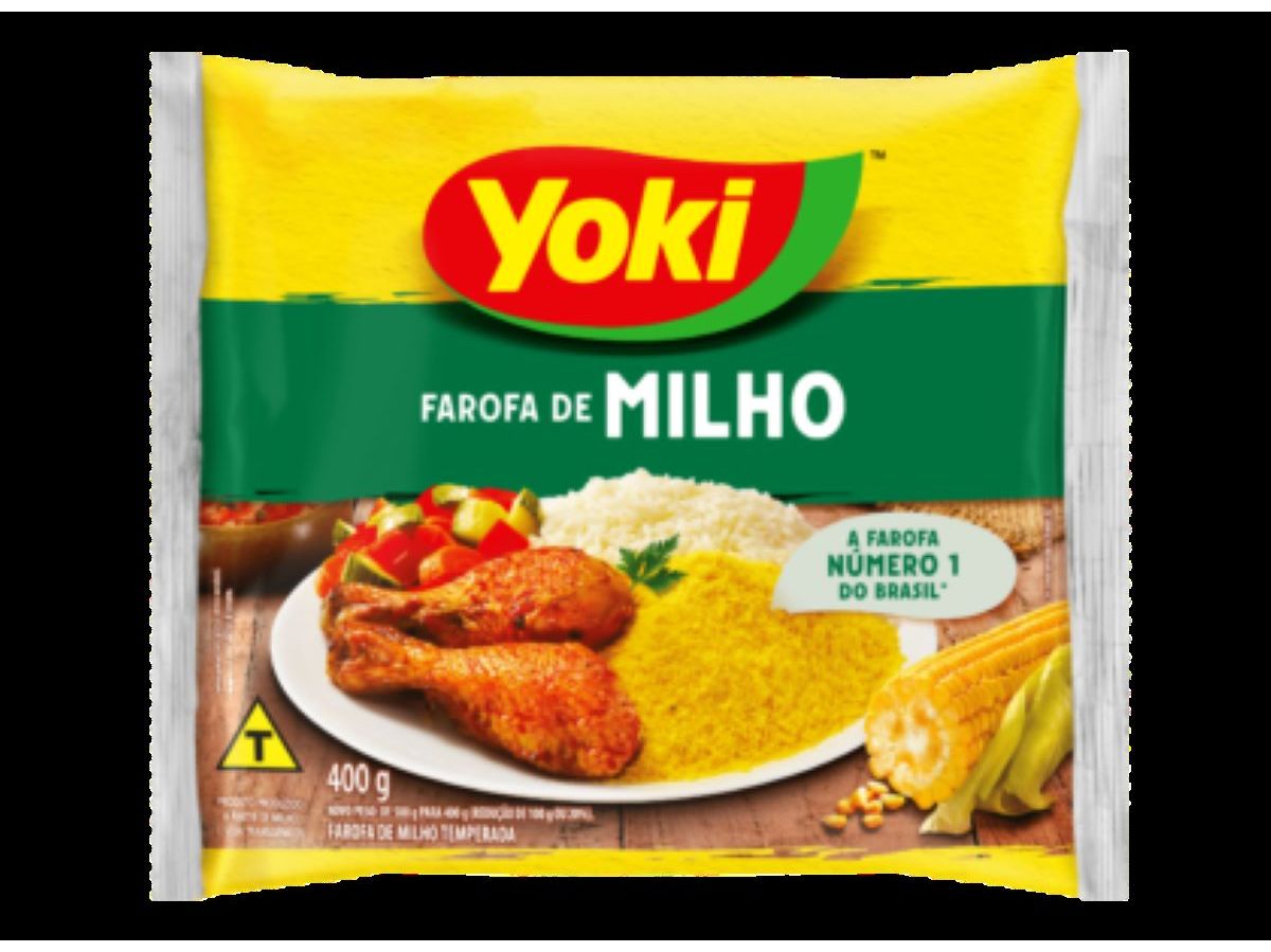 FAROFA YOKI MILHO 400G