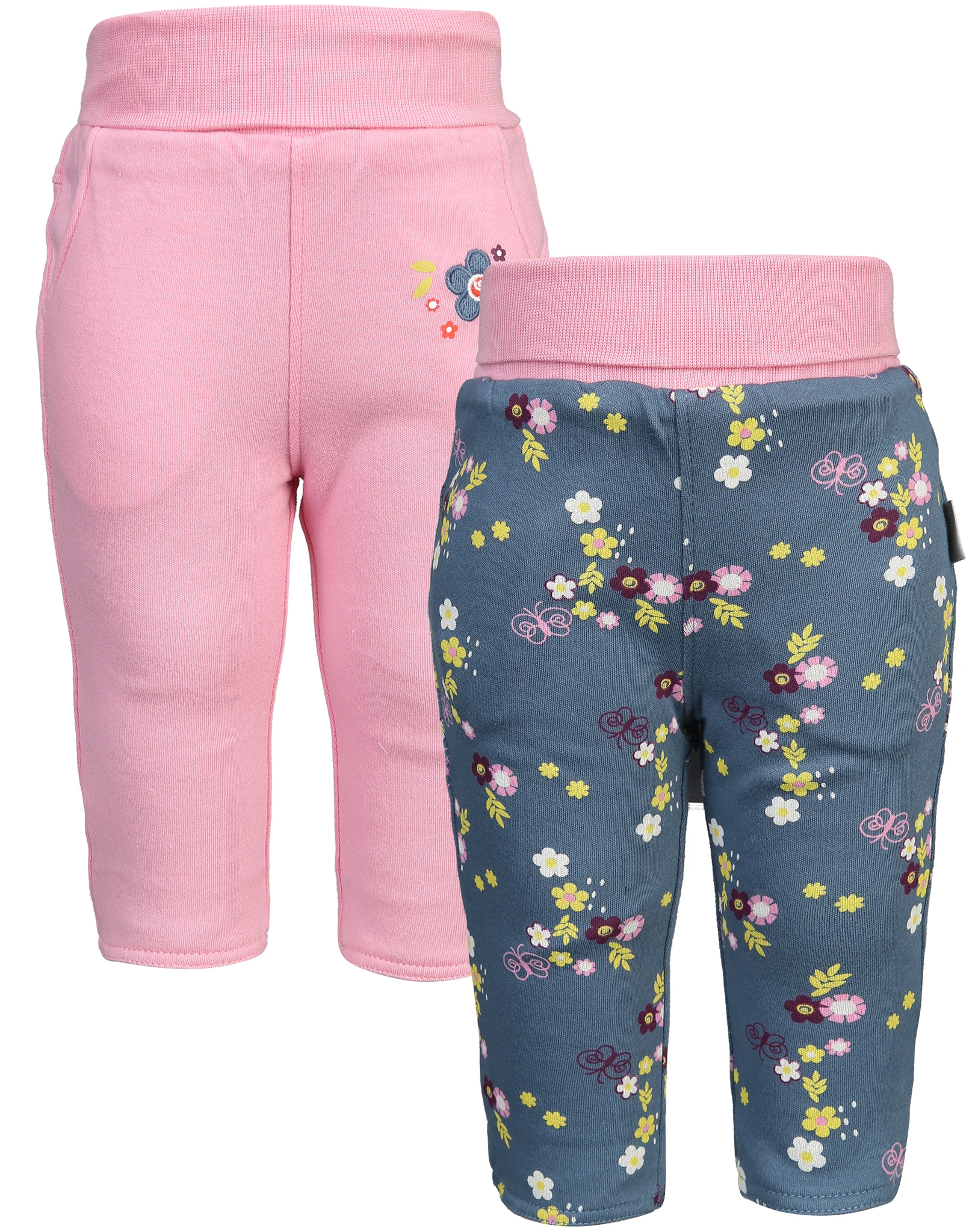 Wende-Schlupfhose MY LITTLE FRIEND in blau/rosa
