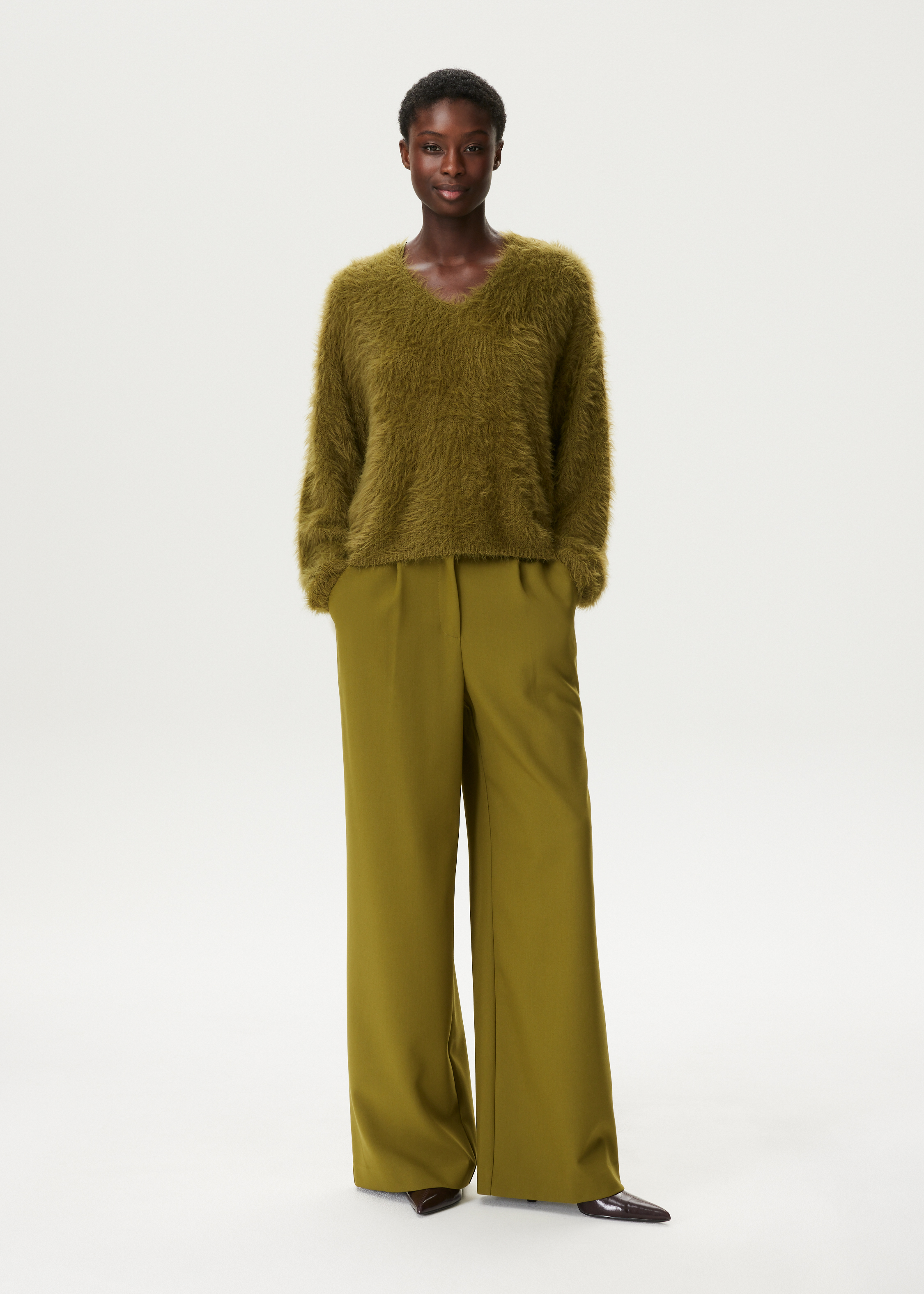 Pantalon in twill kwaliteit