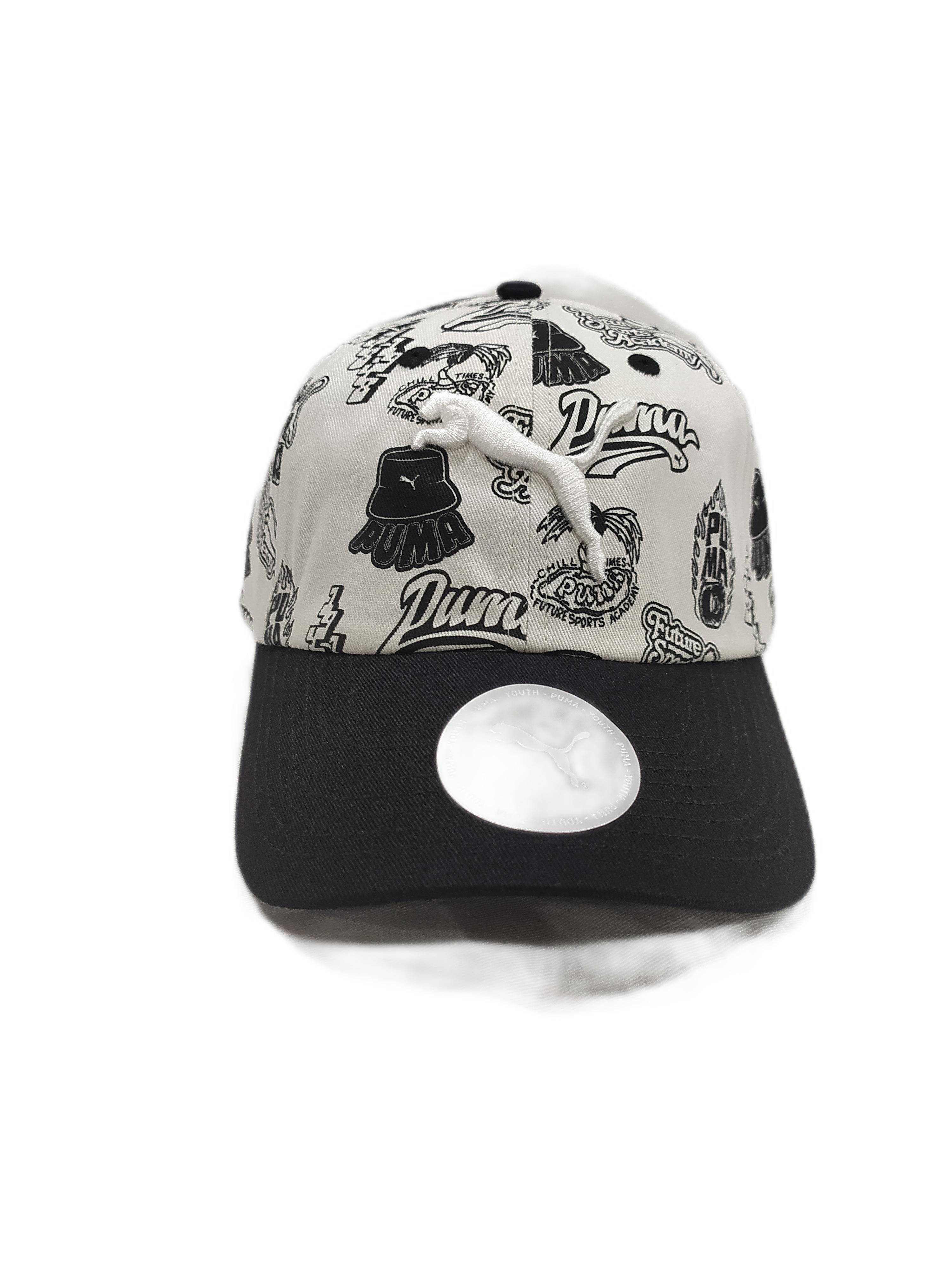 Puma pet Cat wit/zwart