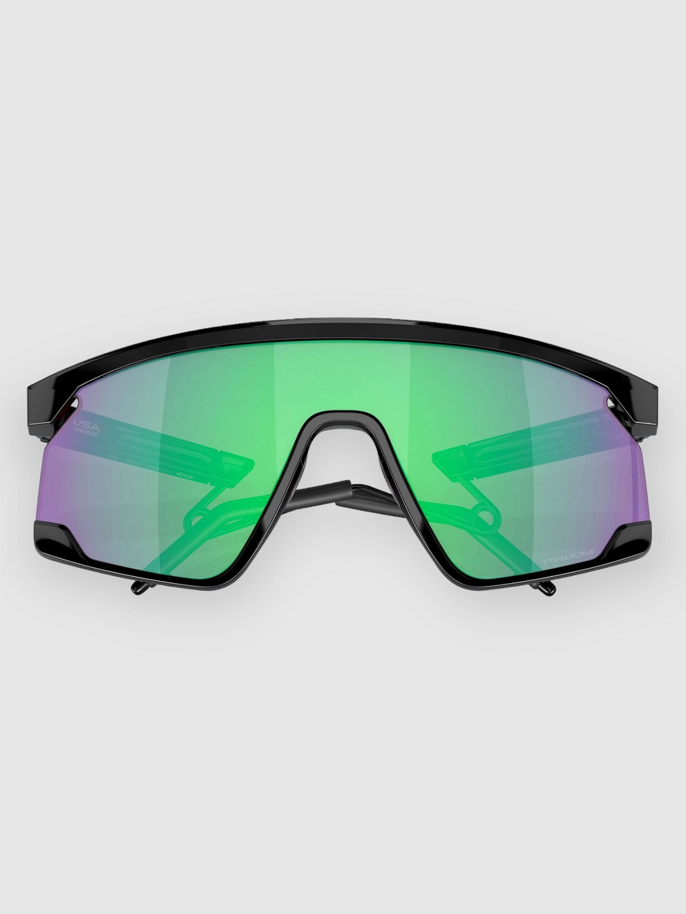 Oakley Bxtr Metal Polished Black Sunglasses prizm jade