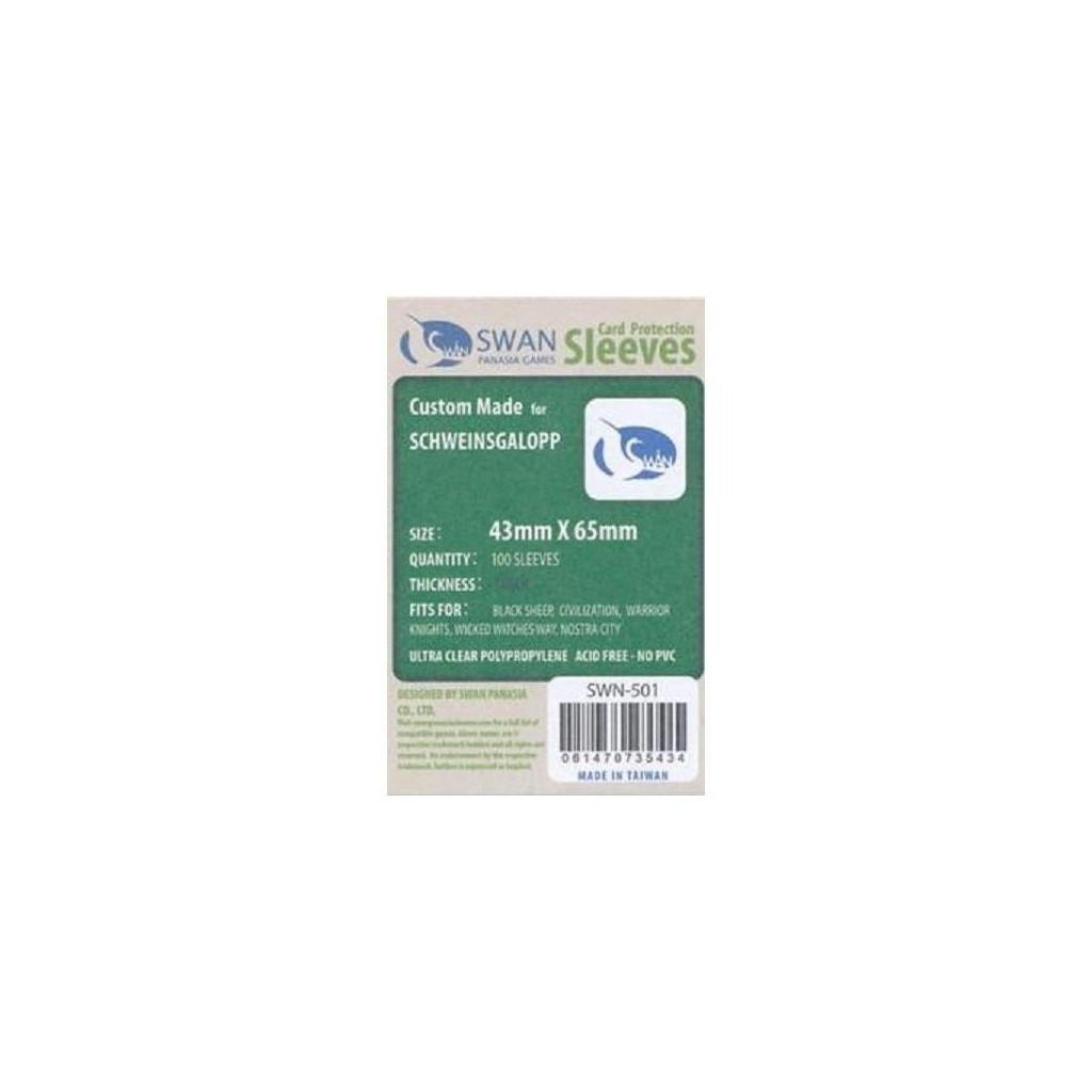 Swan Panasia - Card Sleeves Premium - 43x65mm - 100p
