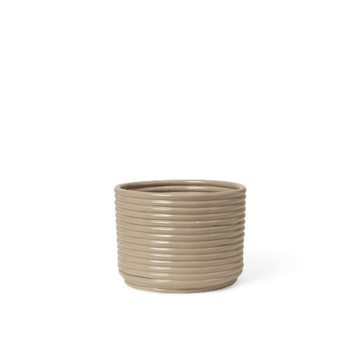 ferm LIVING Corduroy Urtepotteskjuler, Ø20 cm