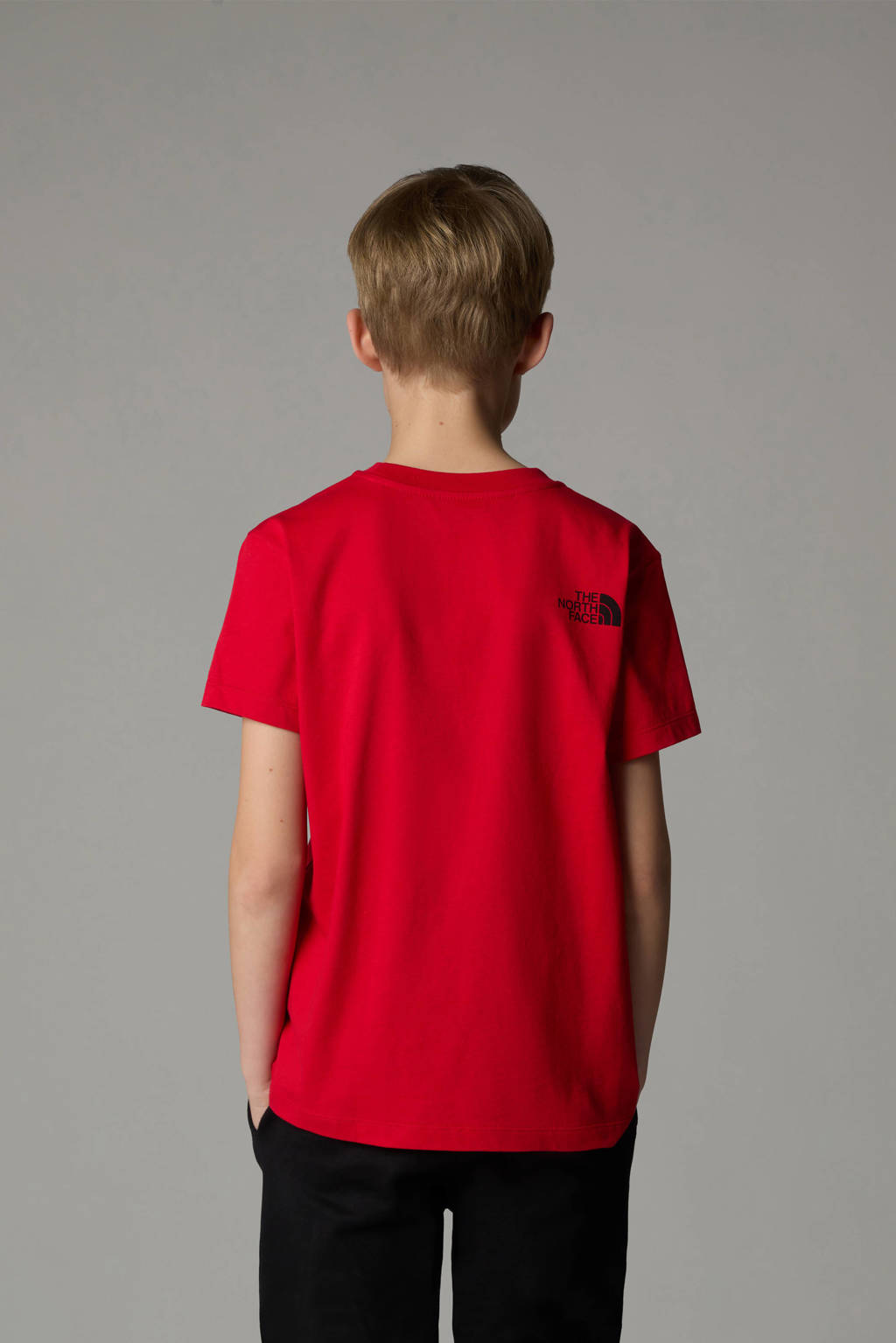 The North Face T-shirt Topagraphic rood
