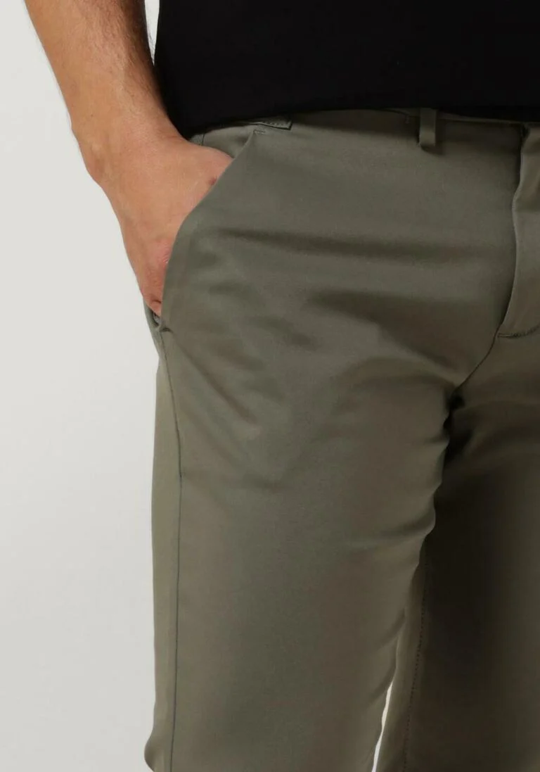 CAST IRON groene cast iron chino riser chino stretch