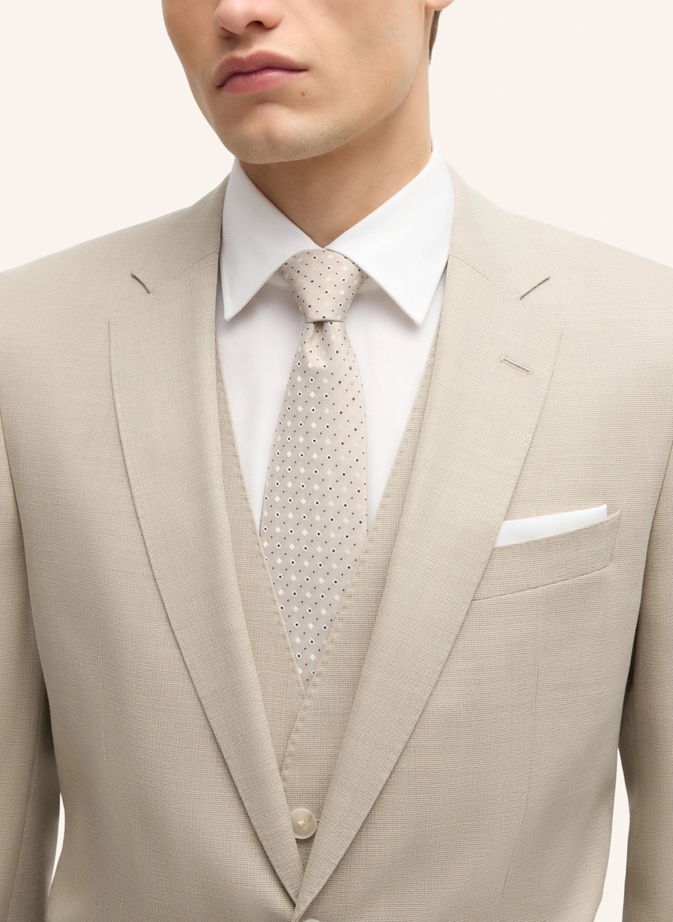 BOSS Business Anzug H-HUGE-3PCS-232 Slim Fit