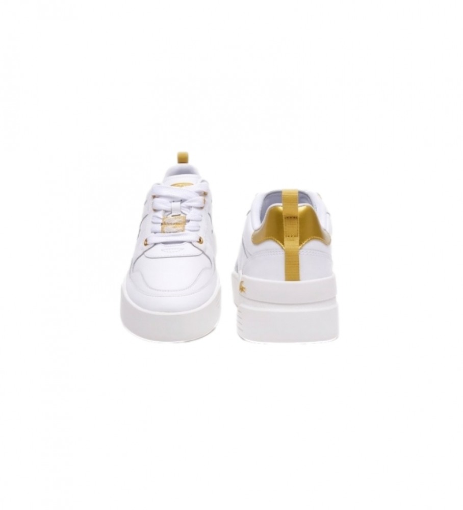 Tênis Lacoste de couro L002 branco