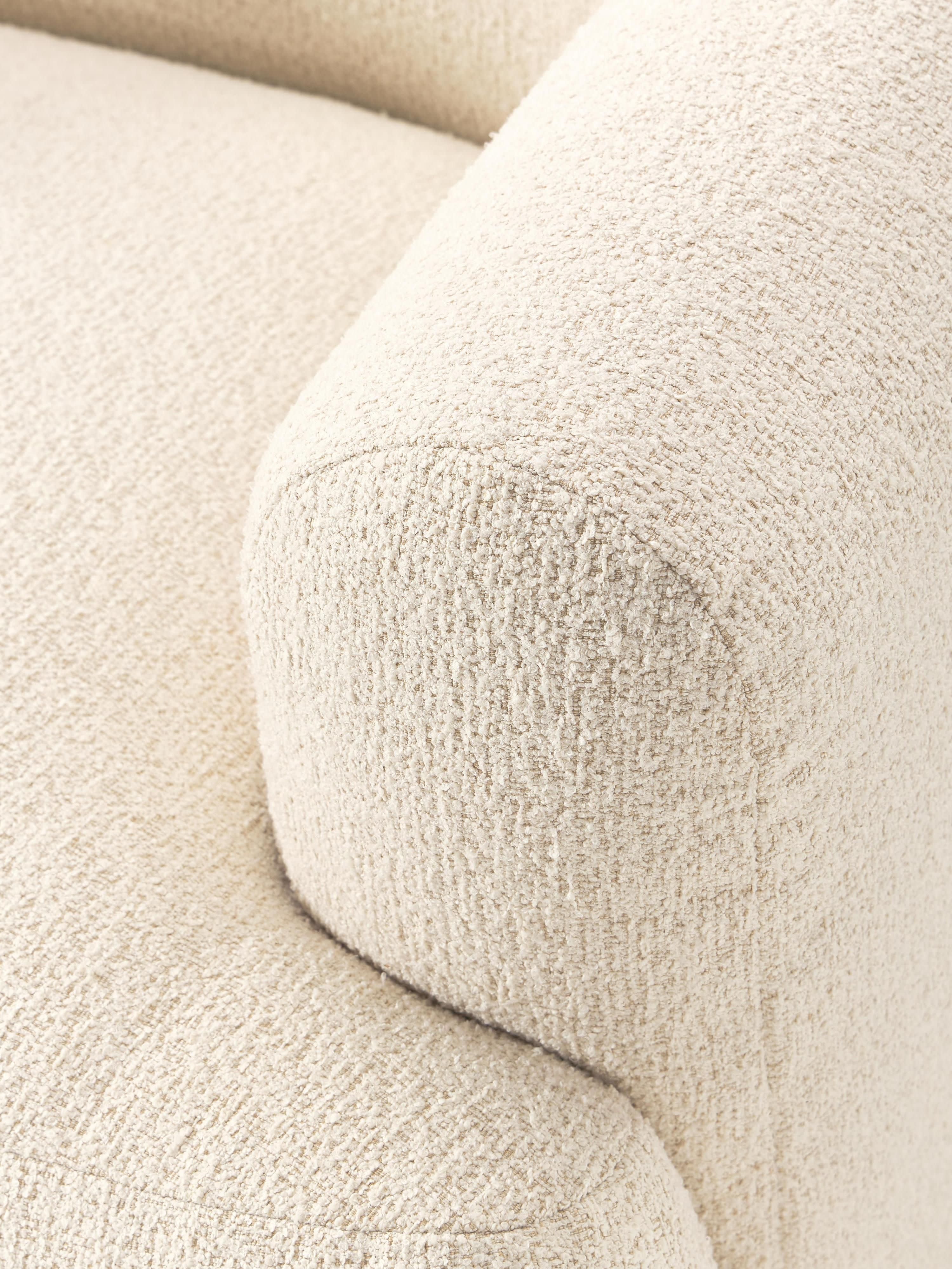 Bouclé fauteuil Sofia