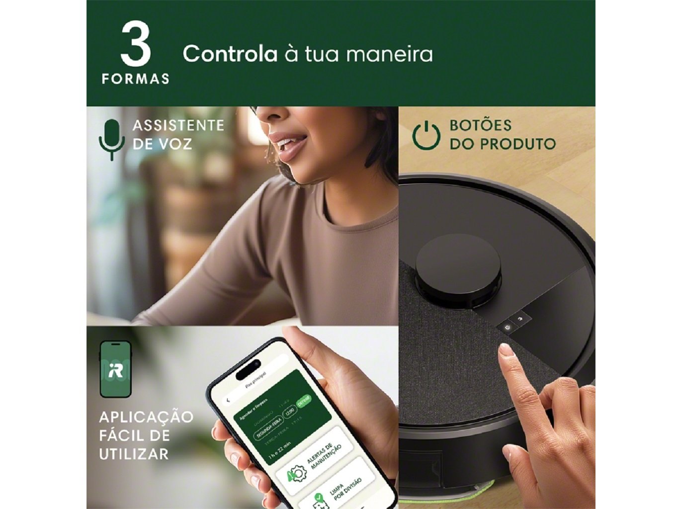 ASPIRADOR ROBOT IROBOT IRY311040 COMBO 105