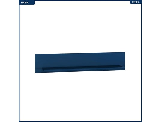 OTITEC - Etagère murale Étagère murale - h.23 x l.120 x p.22 cm - marin