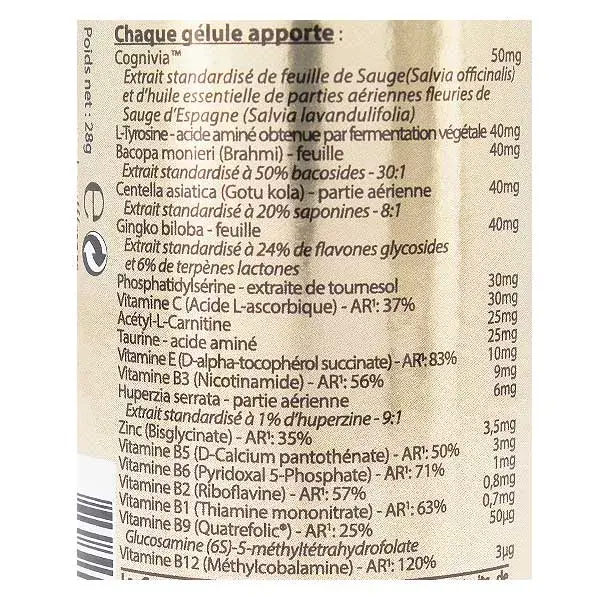 Vit'all+ Complexe Mémoire 60 gélules végétales