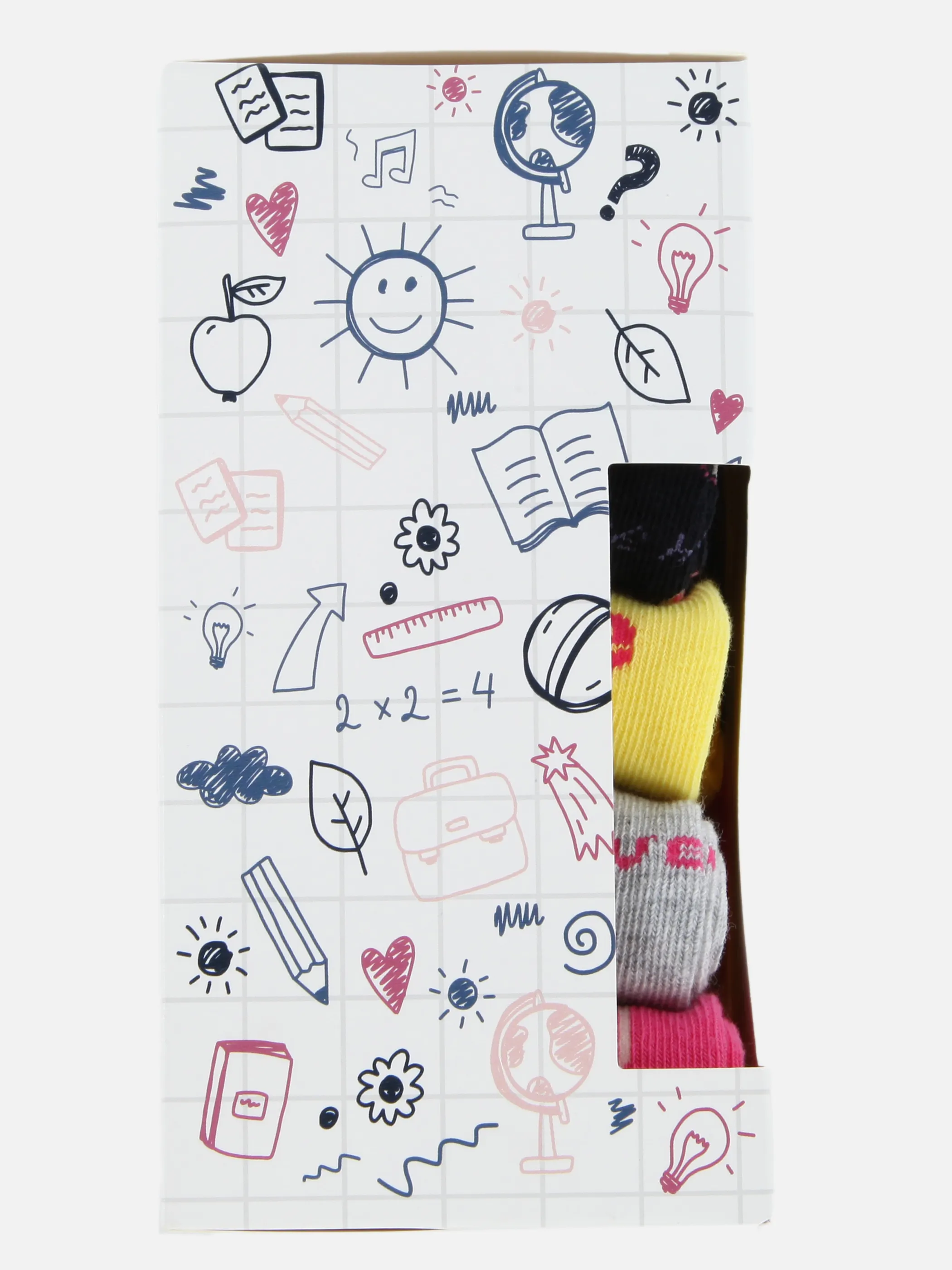 Kinder Socken Set, 5tlg., Schulanfang