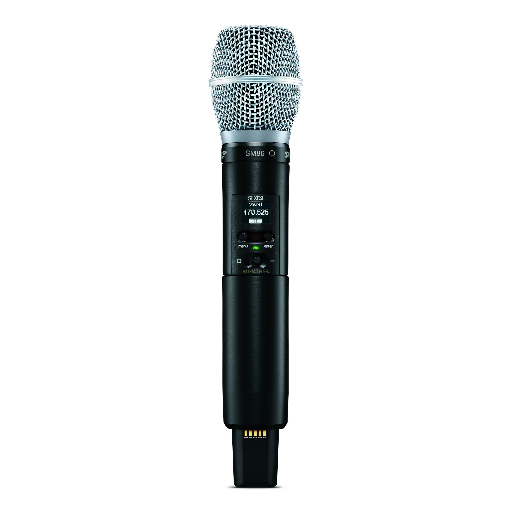 Shure SLXD24/SM86-K59 handheld draadloos (606 - 650 MHz)