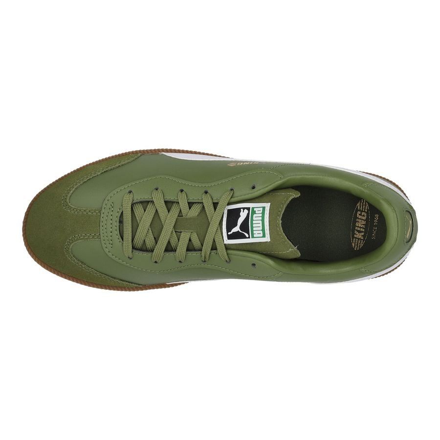 PUMA King 21 IT - Vert/Blanc