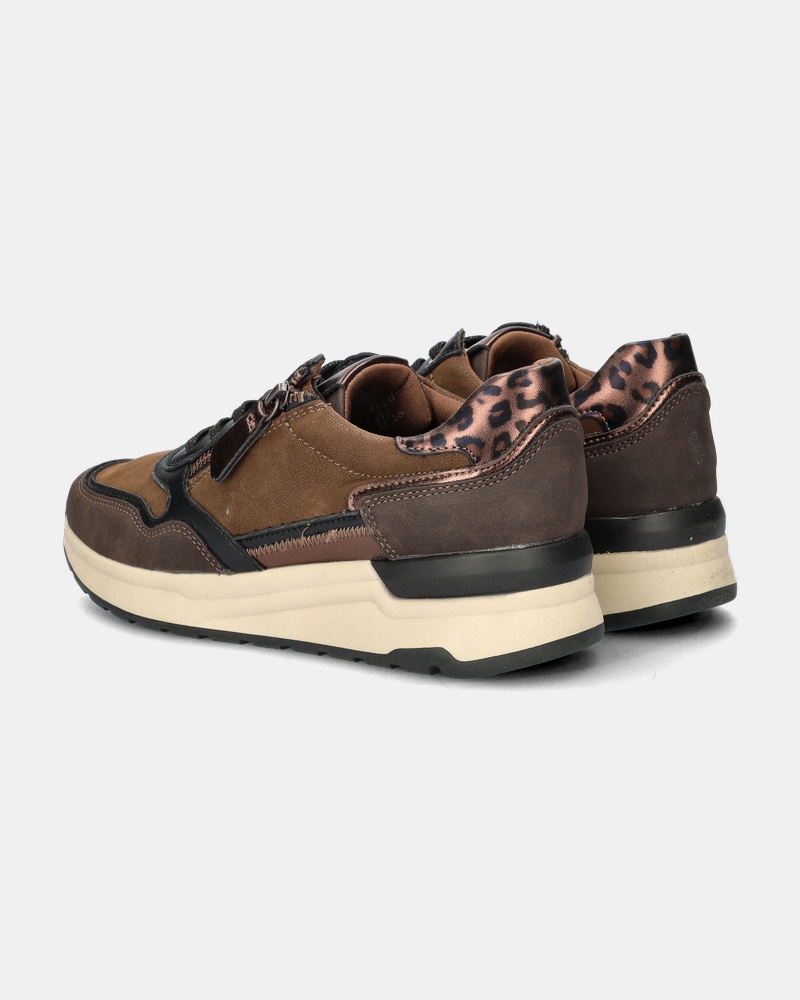 Marco Tozzi Lage sneakers  - bruin