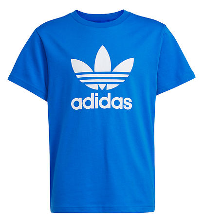 adidas Originals T-Shirt - Trefoil - Blau