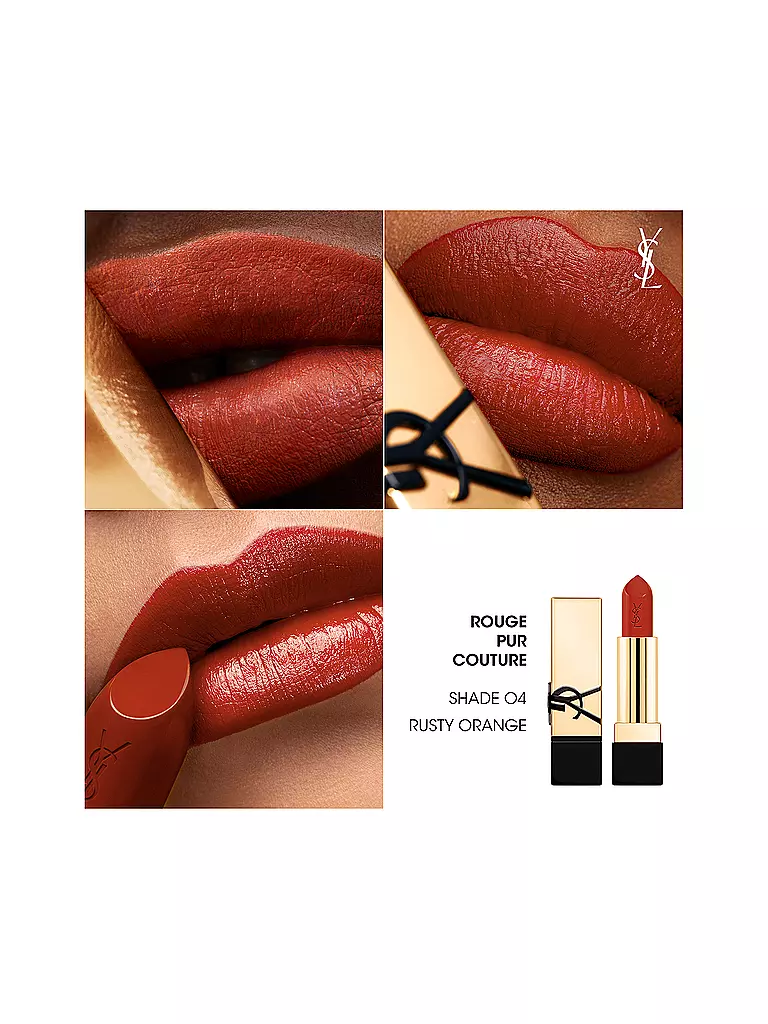 YVES SAINT LAURENT Lippenstift - Rouge Pur Couture (O4) dunkelrot