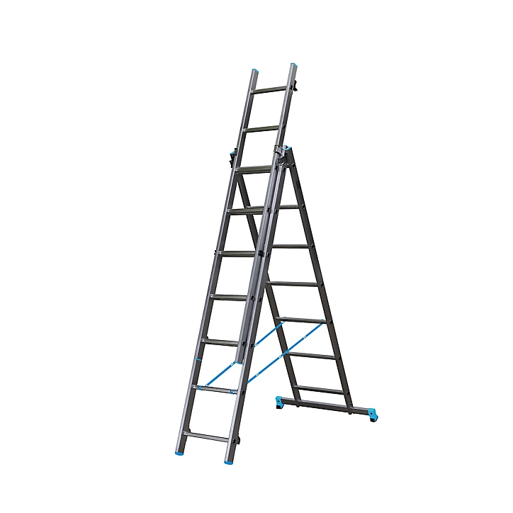 Échelle multiposition 3 x 7 marches - 4,65 m