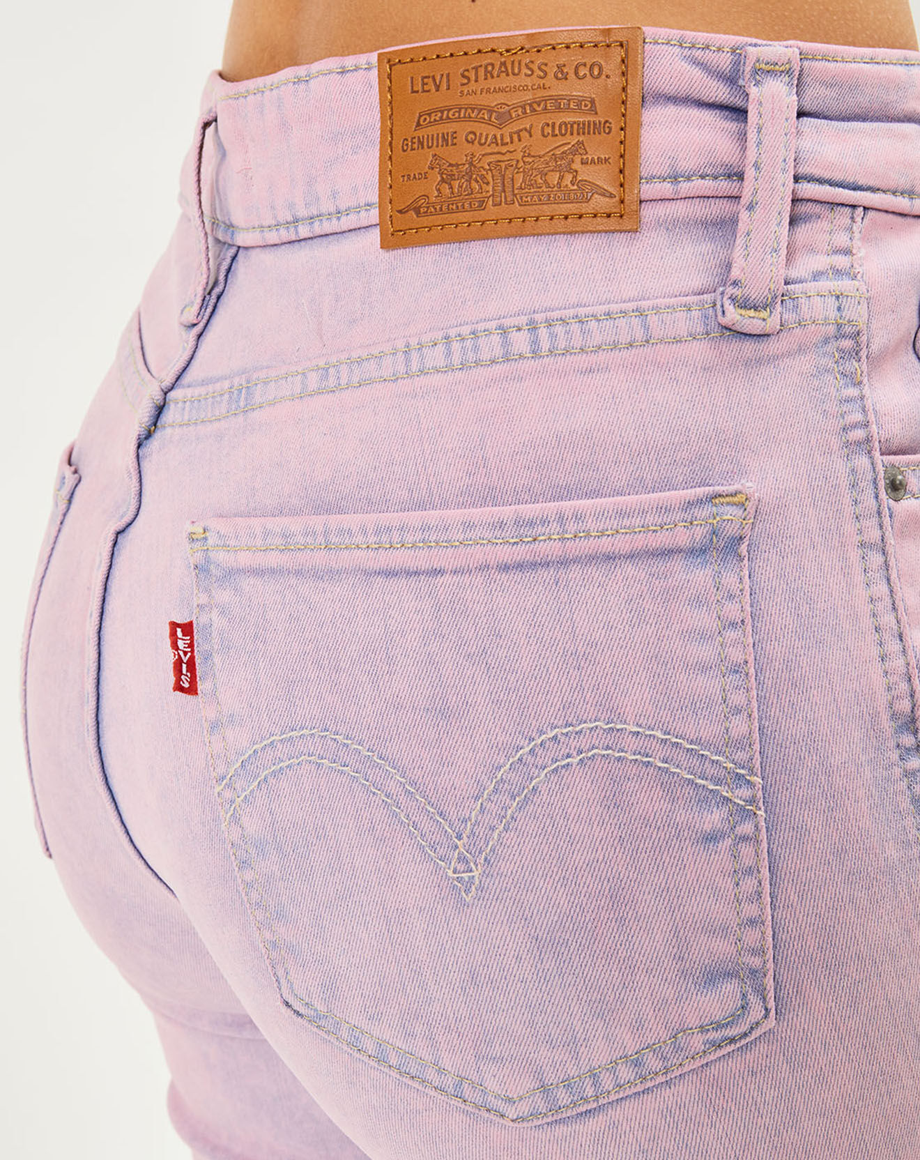 Levi's® Jean 721 High-Rise Skinny sculpt Exposed rose/bleu