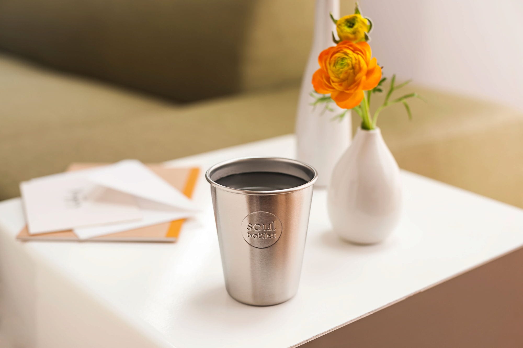 soulbottles  Soulcup Steel, 4x 0,3 l Füllmenge (4 Stk)