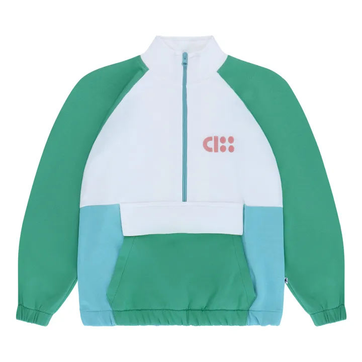 Cos I Said So Sweat Zip Top | Vert