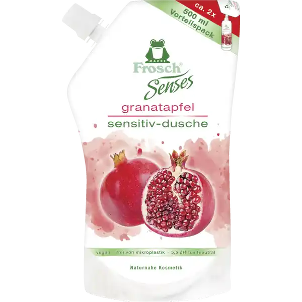 Senses Granatapfel Sensitiv-Dusche Nachfüllbeutel
