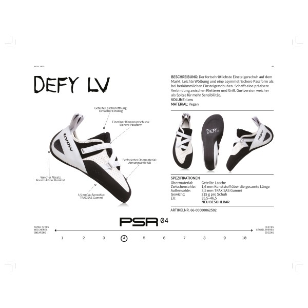 Evolv - Defy LV - Chaussons d'escalade