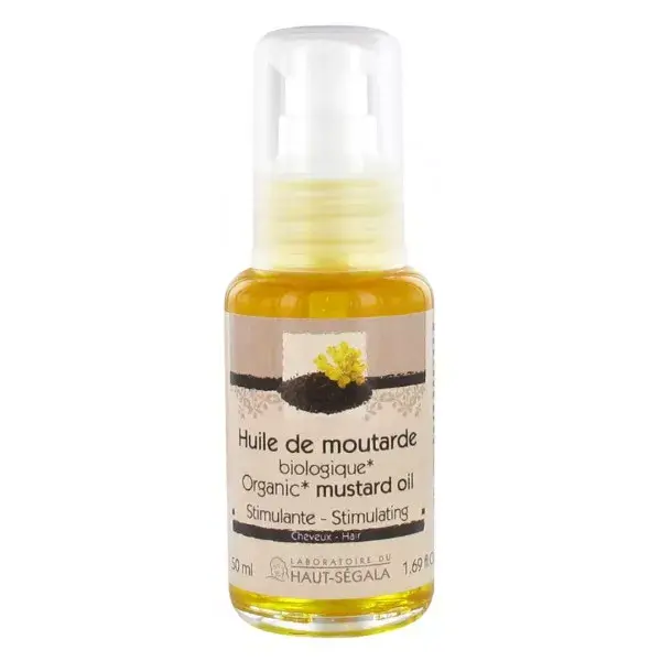 Óleo de Mostarda Estimulante Capilar Orgânico Haut-Ségala 50ml