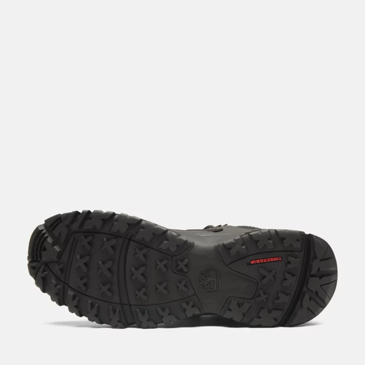 Chaussure de randonnée mi-haute à lacets Greenstride Motion 6 avec membrane imperméable Gore-Tex pour homme en noir