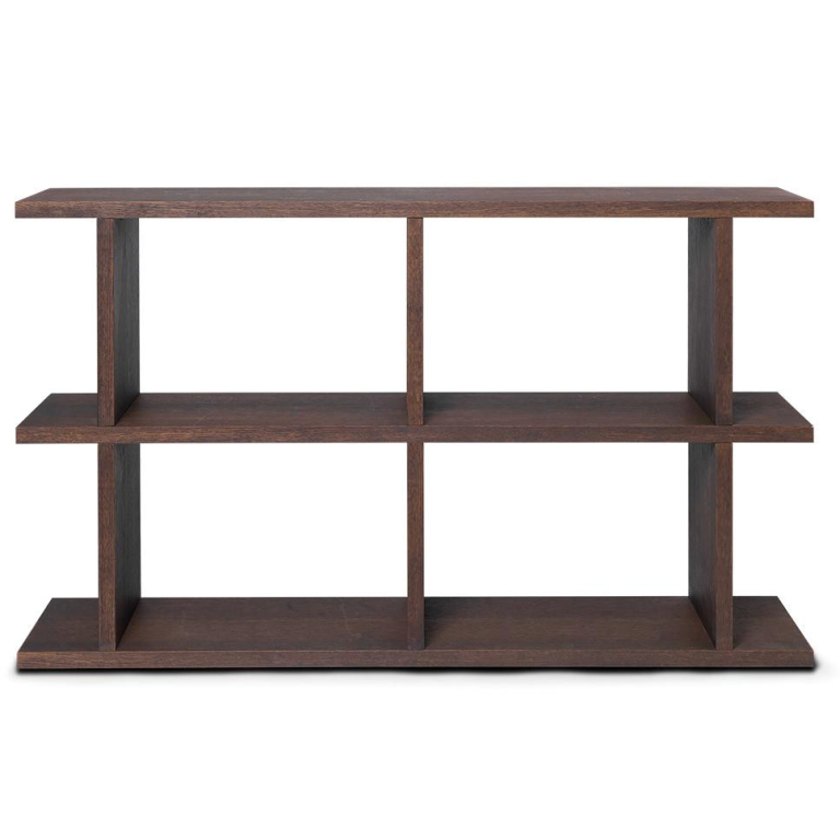 Ferm Living Kona 2x2 boekenkast Dark Stained