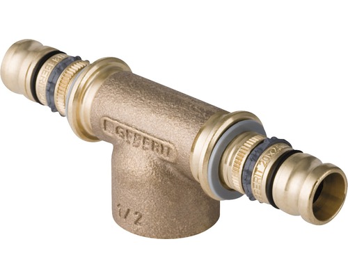 GEBERIT Mepla T-stuk met binnendraad 26x3/4x26 mm