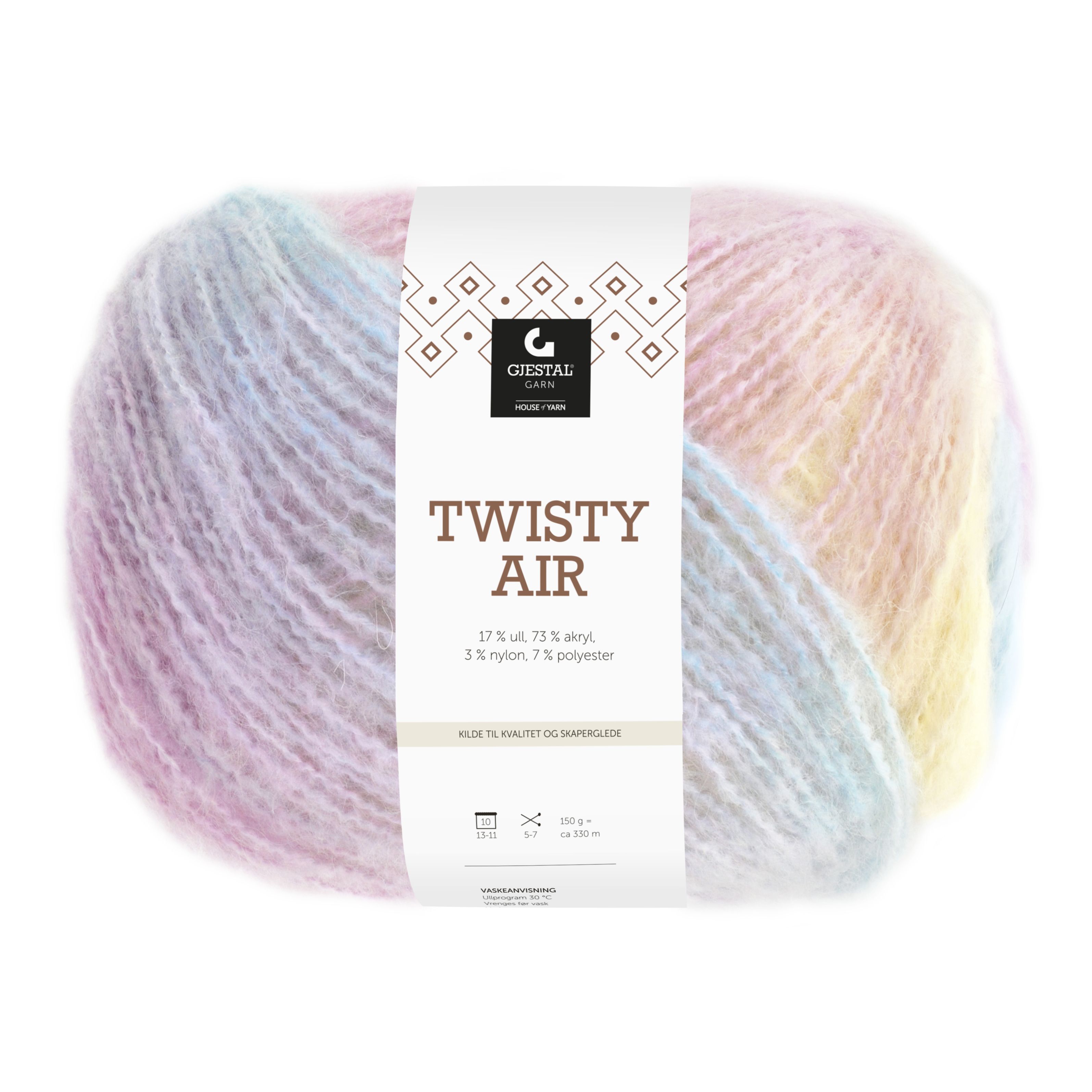 Twisty Air 150gr garnnøste