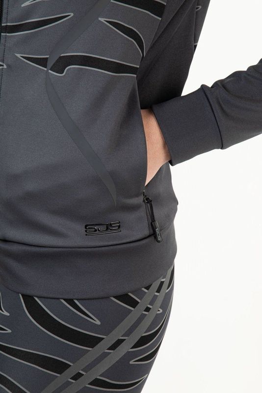 Sjeng Sports - Vishnu Vest - Hoodie - Zwart - Powerstretch