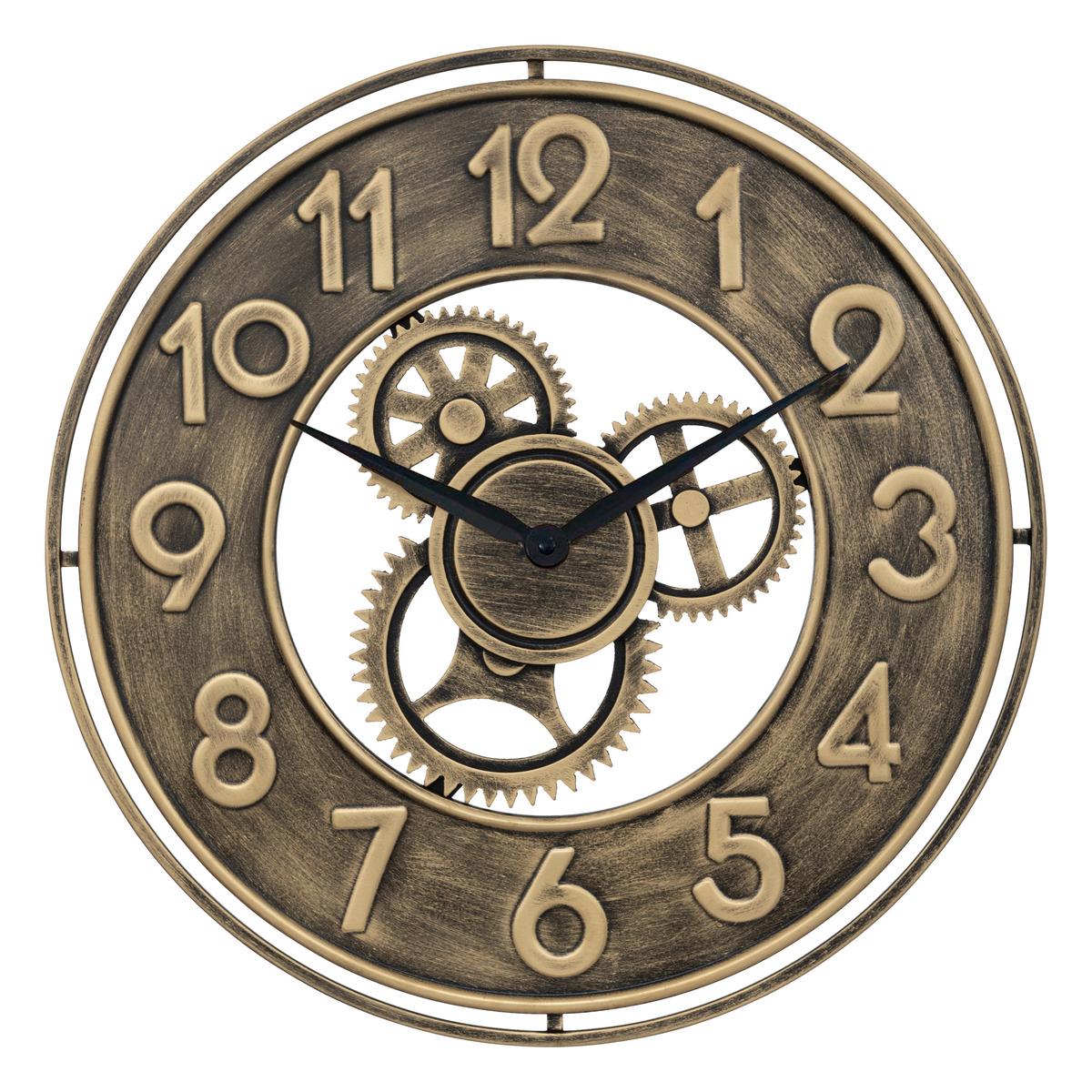 HORLOGE METAL JACOB OR D.48CM