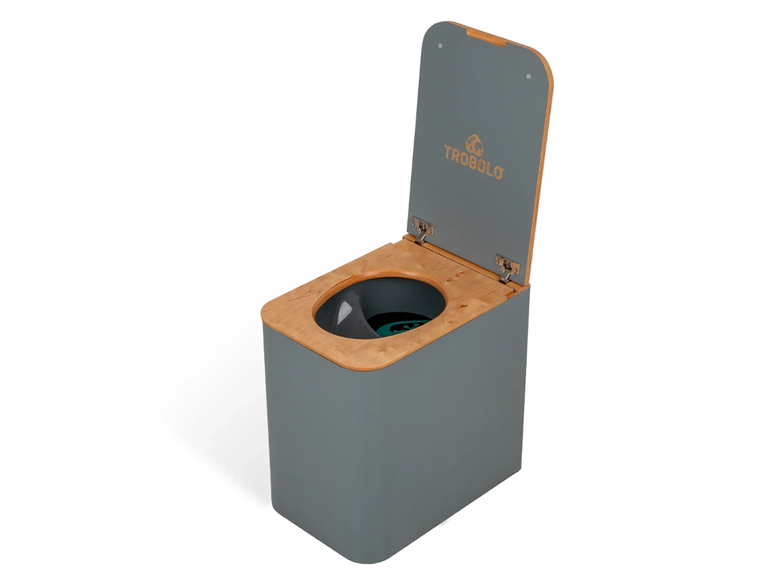 TROBOLO SilvaBlœm droogtoilet - grey