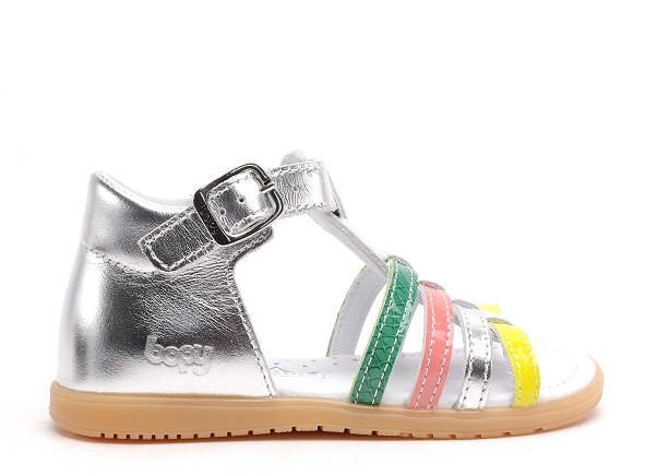 Bopy nu pieds bebe reabou argent
