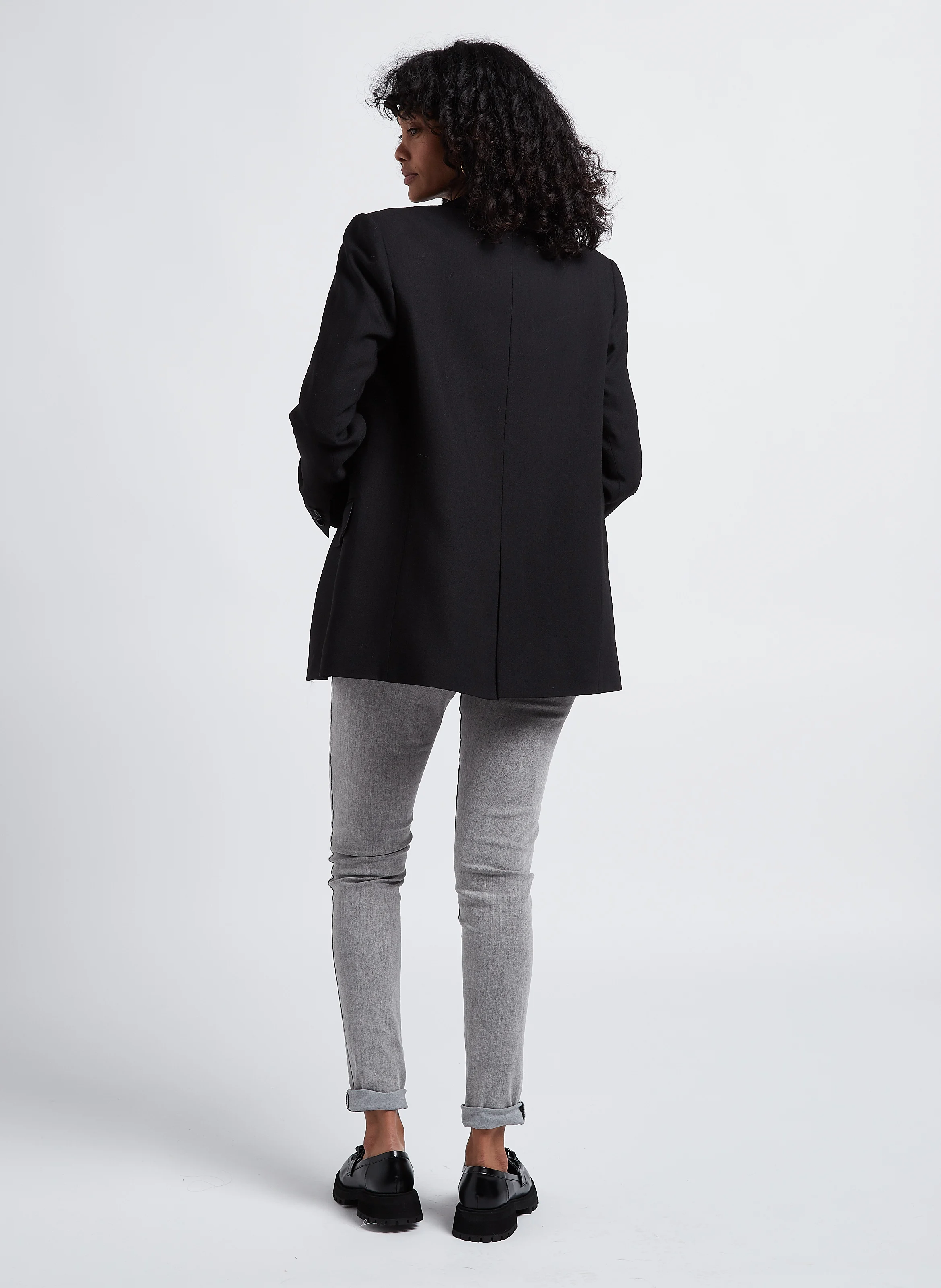 721 HIGH RISE SKINNY - Jean skinny en coton mélangé| Gris