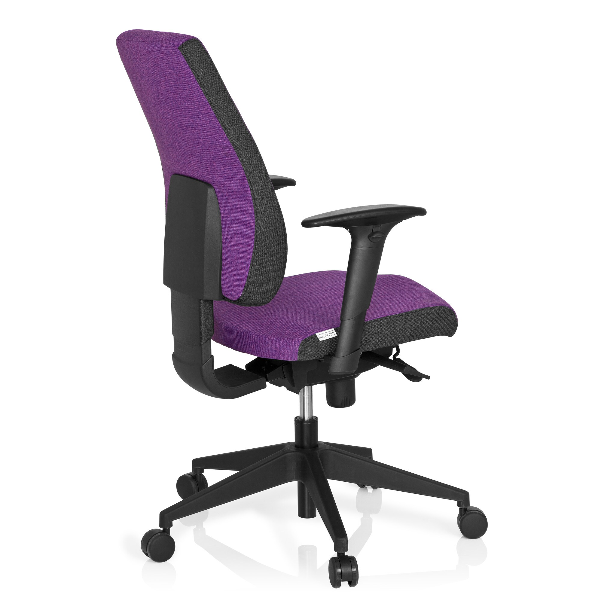 Profi Bürostuhl PRO-TEC 500 Stoff mit Armlehnen (höhenverstellbar) hjh OFFICE
