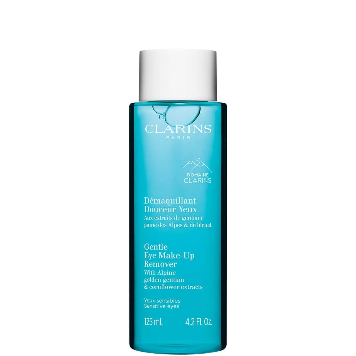CLARINS Démaquillant Douceur Yeux - Aux Extraits de Gentiane Jaune des Alpes &  de Bleuet