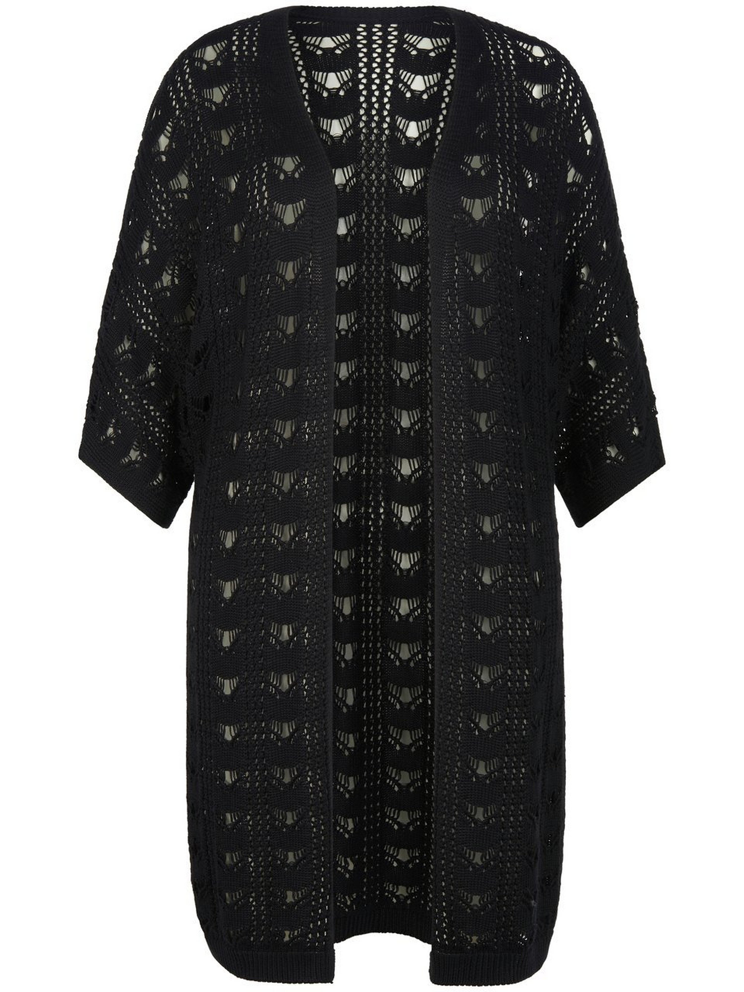 Strickjacke mit 3/4-Arm