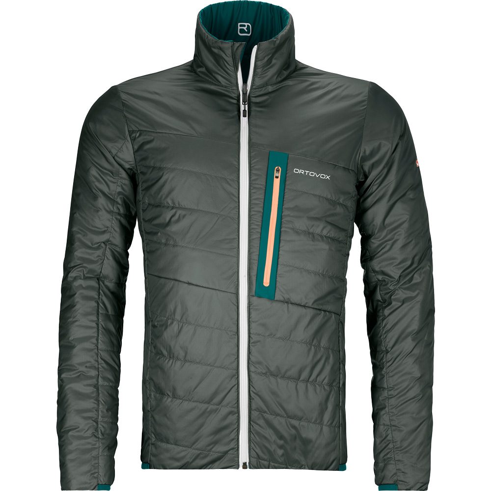 ORTOVOX Swisswool Piz Boval Isolationsjacke Herren pacific green