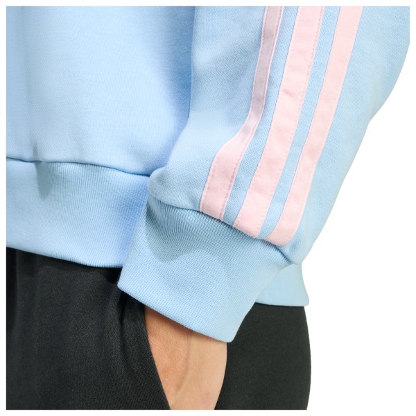adidas - Women's 3-Stripes French-Terry Sweatshirt - Pull