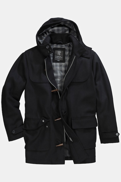 Dufflecoat, wasserabweisend, Knebel Knöpfe, bis 8 XL