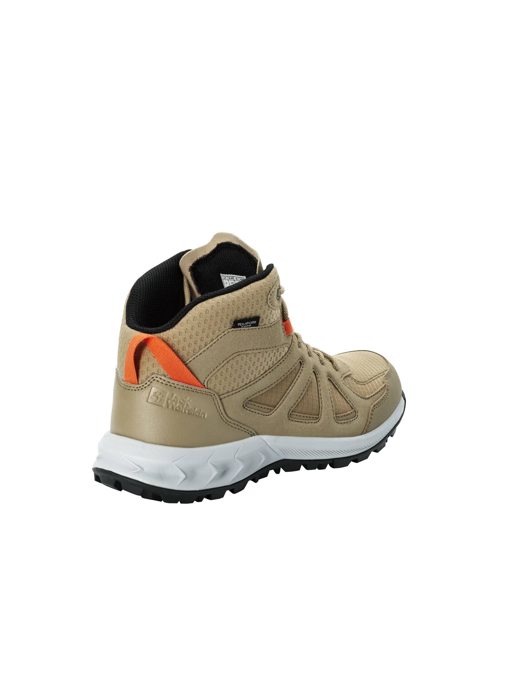 Jack Wolfskin| Damen Leichtwanderschuhe WOODLAND 2 TEXAPORE MID W
