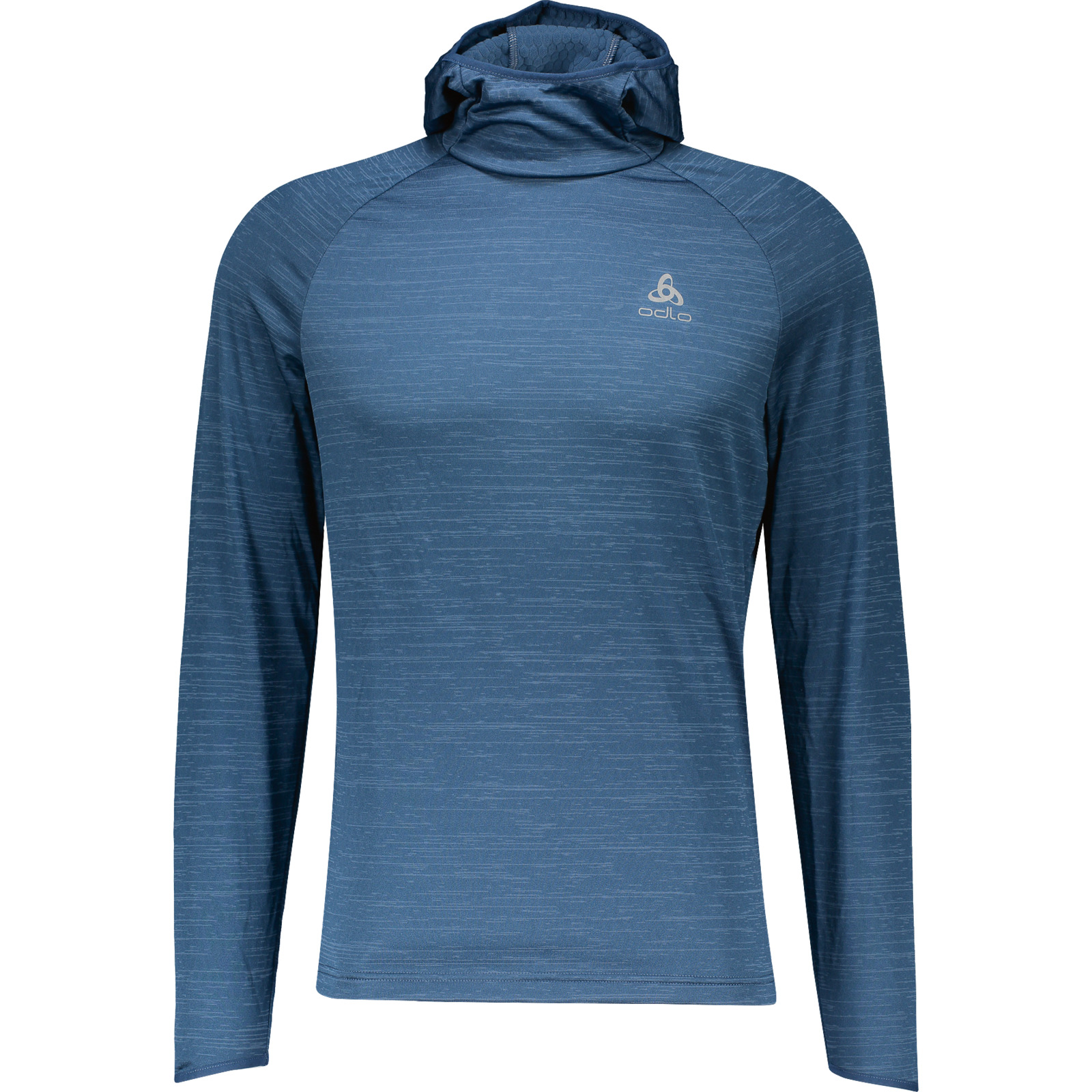 Odlo Herren-Midlayer Hoodie Run Easy M, dunkelblau