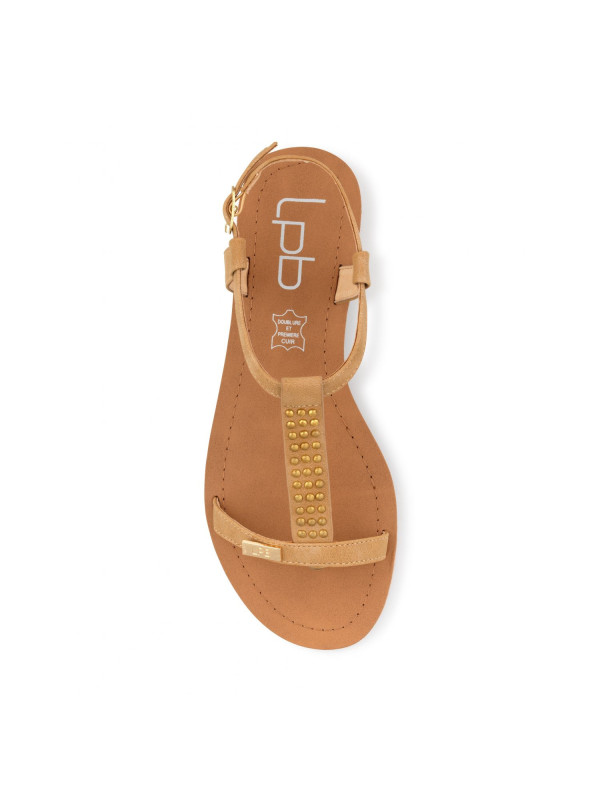 Sandales emilie Camel - Les Petites Bombes